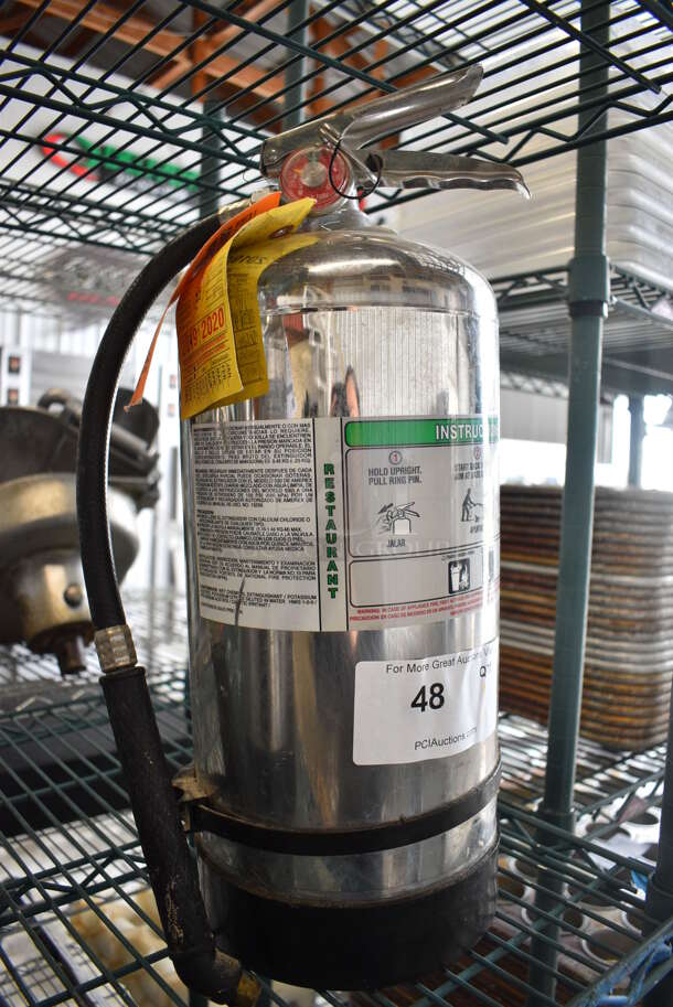 Wet Chemical Fire Extinguisher. 7x8x18 - Image 2 of 4