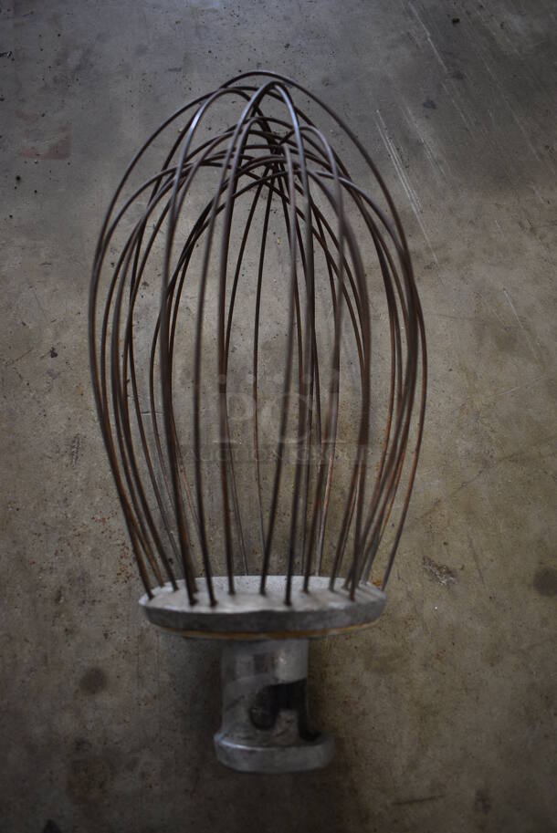 Hobart DS20D Metal Commercial 20 Quart Whisk for Mixer. 8x8x15