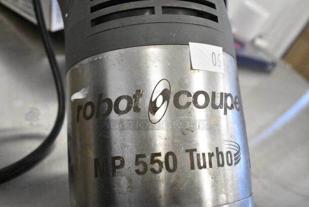 Robot Coupe MP 550 Turbo Metal Commercial Immersion Blender. 120 Volts, 1 Phase. Tested and Working! - Image 2 of 5