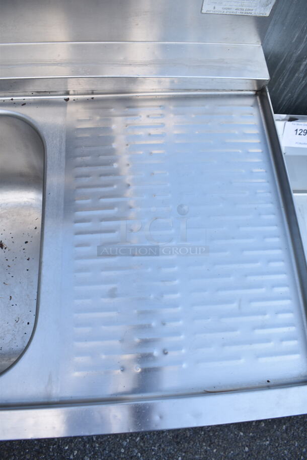 Stainless Steel 4 Bay Sink w/ Dual Drain Boards, 2 Faucet and 2 Handle Sets. Bay 10x15 - Image 3 of 9