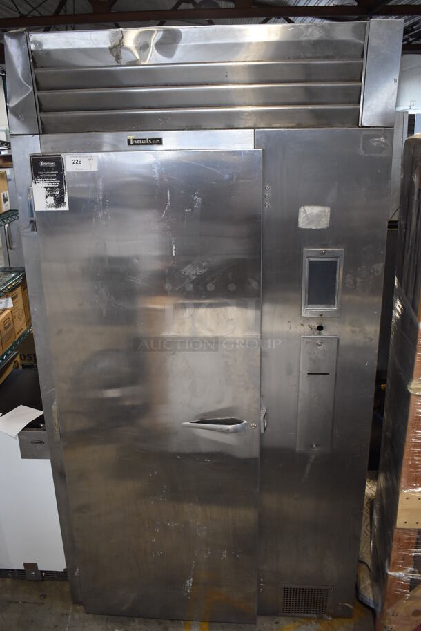 Traulsen TPCTH Stainless Steel Commercial Roll In Rack Blast Chiller w/ Metal Pan Rack on Commercial Casters. 115 Volts, 1 Phase. Cannot Test - Unit Was Previously Hardwired - Image 1 of 4