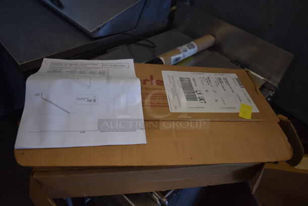ALL ONE MONEY! Lot of Various Items Including Metal, Mounts in Brown Poly Trash Can.  - Image 8 of 9