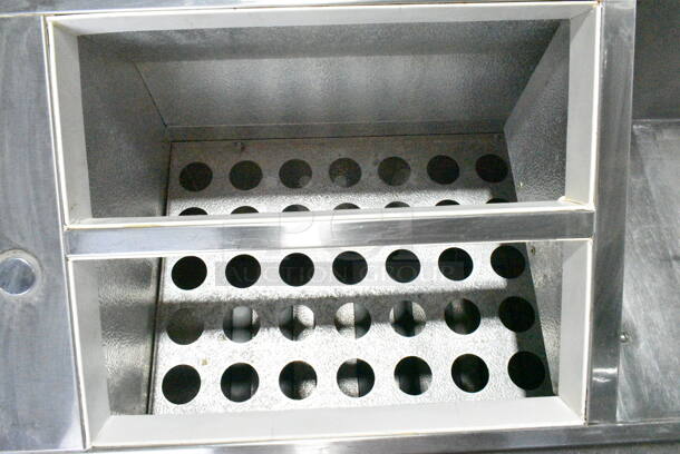 Norlake Stainless Steel Commercial Prep Table on Commercial Casters. 115 Volts, 1 Phase. Tested and Powers On But Does Not Get Cold - Image 5 of 11