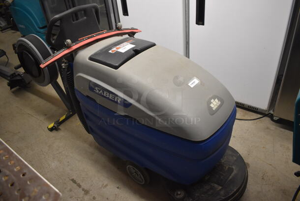 Windsor Saber Metal Commercial Floor Cleaning Machine. 20x51x44. Cannot Test Due To Missing Battery - Image 2 of 10