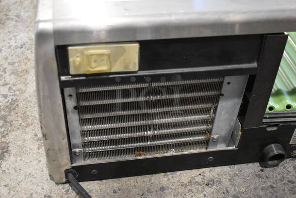 Hoshizaki HNC-210BA-R-S Stainless Steel Commercial Sushi Display Case Merchandiser. Missing Glass and Doors. 115 Volts, 1 Phase. 81.5x14x11. Tested and Working! - Image 6 of 8