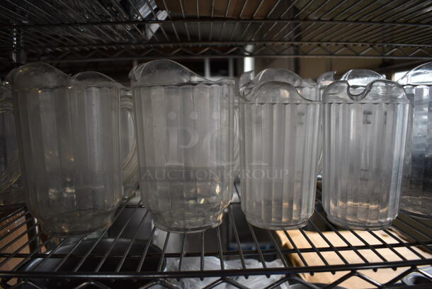 ALL ONE MONEY! Tier Lot of Various Items Including Poly Pitchers and Black Poly Bus Bin Lids - Image 4 of 6