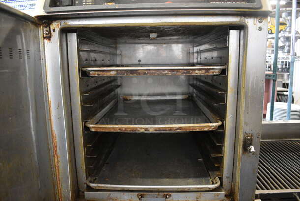 Hatco Chef System S2 Stainless Steel Commercial Double Deck Cook N Hold Oven on Commercial Casters. 208 Volts, 1 Phase. 26x33x66. - Image 5 of 6