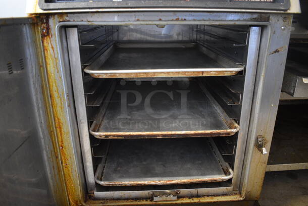 Hatco Chef System S2 Stainless Steel Commercial Double Deck Cook N Hold Oven on Commercial Casters. 208 Volts, 1 Phase. 26x33x66. - Image 6 of 6