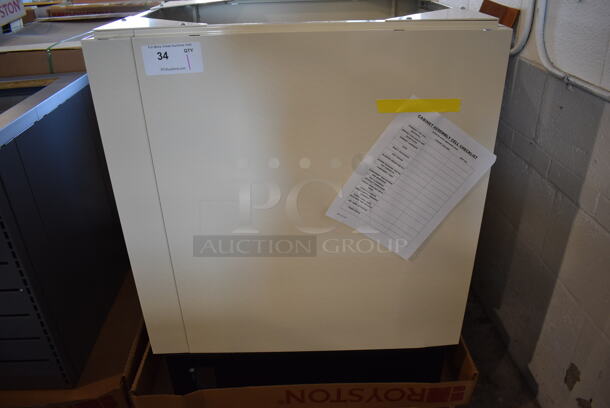 BRAND NEW! Royston 60015379-012 Metal Single Door Cabinet w/ Trash Can and Dolly. 24x29x36 - Image 6 of 6