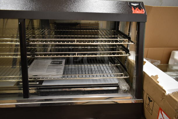 BRAND NEW SCRATCH AND DENT! Vollrath FMA7048 Cayenne Metal Commercial Countertop Heated Display Case Merchandiser. 120 Volts, 1 Phase. Tested and Working! - Image 4 of 6