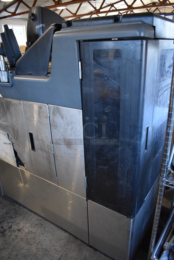 Hobart AWS Stainless Steel Commercial Floor Style Wrapping Machine w/ Monitor and Label Printer. 120/208-230 Volts, 1 Phase. 78x45x67 - Image 7 of 12