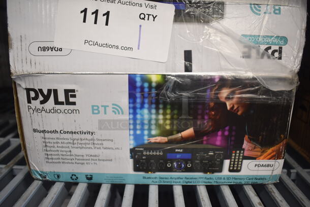 BRAND NEW IN BOX! Pyle PDA6BU Bluetooth Stereo Amplifier. 10x9x3.5 - Image 4 of 5