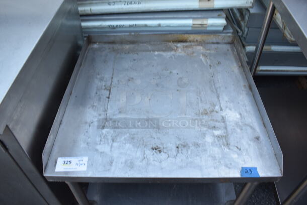 Stainless Steel Equipment Stand w/ Under Shelf on Commercial Casters. 30x30x26 - Image 4 of 4