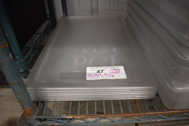 ALL ONE MONEY! Lot of Poly Drop In Bins and Lids; 7 Lids, 7 1/1x4 and 18 1/1x6 - Image 2 of 5