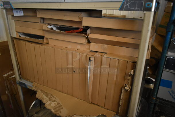 34 BRAND NEW IN BOX! Lancaster Table & Seating Black Vinyl Cushion. 34 Times Your Bid! - Image 2 of 3
