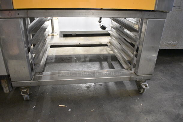 Wiesheu Stainless Steel Commercial Double Deck Convection Oven on Pan Rack w/ Commercial Casters. 208-240 Volts, 3 Phase. - Image 2 of 9