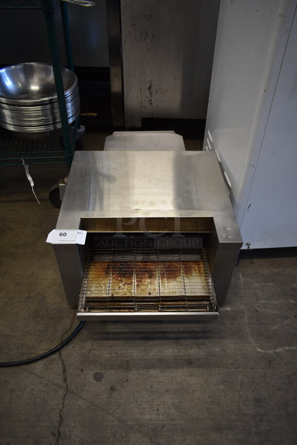 Vollrath JB3H Stainless Steel Commercial Countertop Conveyor Oven. 220 Volts. - Image 1 of 4