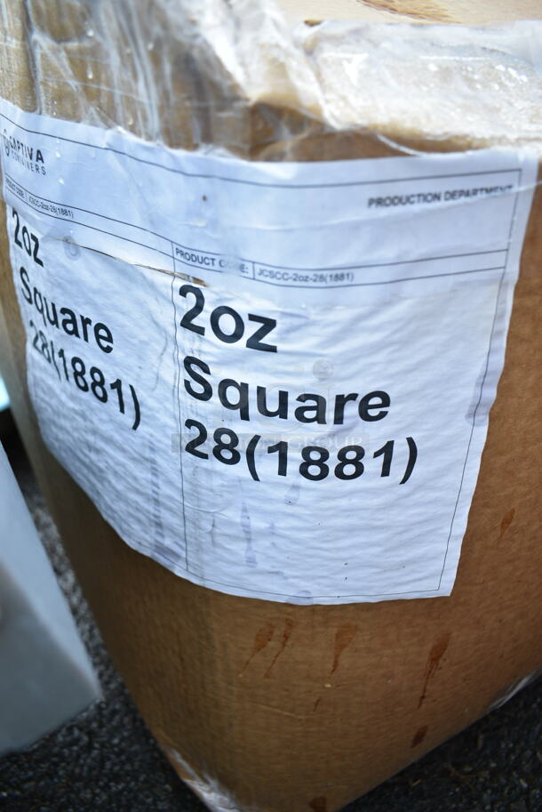 2 BRAND NEW SCRATCH AND DENT! Boxes of Clear Poly Bottles. 2 Times Your Bid! - Image 7 of 7