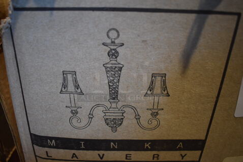 IN ORIGINAL BOX! American Lighting Association Minka Lavery 1556-477 Light Fixture