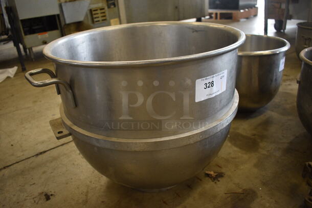 Hobart VMLH80 Stainless Steel Commercial 80 Quart Mixing Bowl for Mixer. 25.5x21.5x18.5 - Image 3 of 5