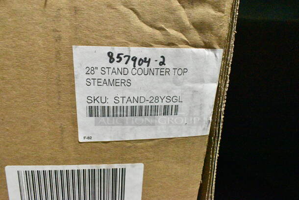 BRAND NEW! Hobart STAND-28YSGL Stainless Steel 28" Stand Counter Top Steamer - Image 4 of 9
