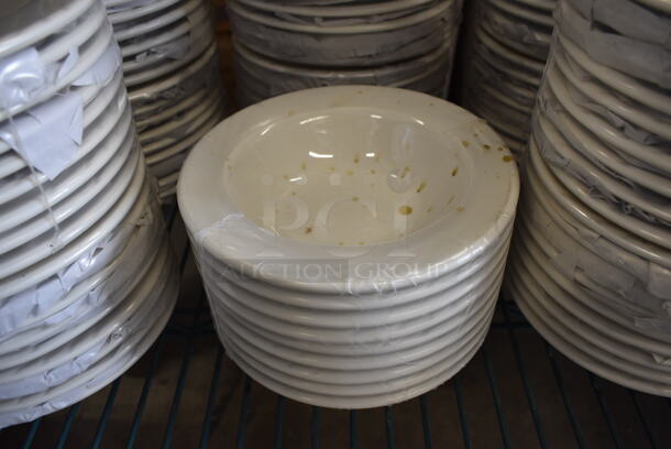 36 BRAND NEW! Tuxton White Ceramic Bowls. 6.5x6.5x2. 36 Times Your Bid!