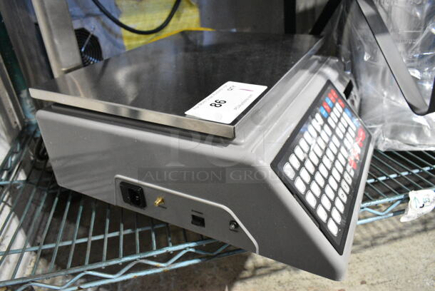 BRAND NEW SCRATCH AND DENT! Torrey W-LABEL40LP 40 lb. WiFi Price Computing Scale with Thermal Label Printer,. 120 Volts, 1 Phase. Tested and Working! - Image 8 of 9