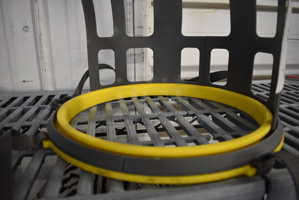 Gray Poly Basketball Return Hoop Attachment. 15x15x18.5 - Image 4 of 4