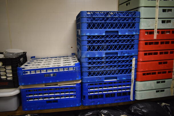 ALL ONE MONEY! Lot of Various Dish Caddies and Contents. (ice room) - Image 3 of 6