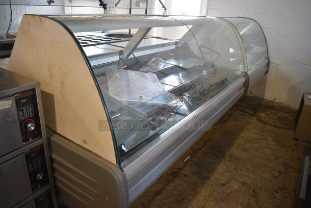 Arneg Metal Commercial Floor Style Deli Display Case Merchandiser. 115 Volts, 1 Phase. 78x45.5x47., Tested and Powers On But Temps at 50 Degrees - Image 3 of 6