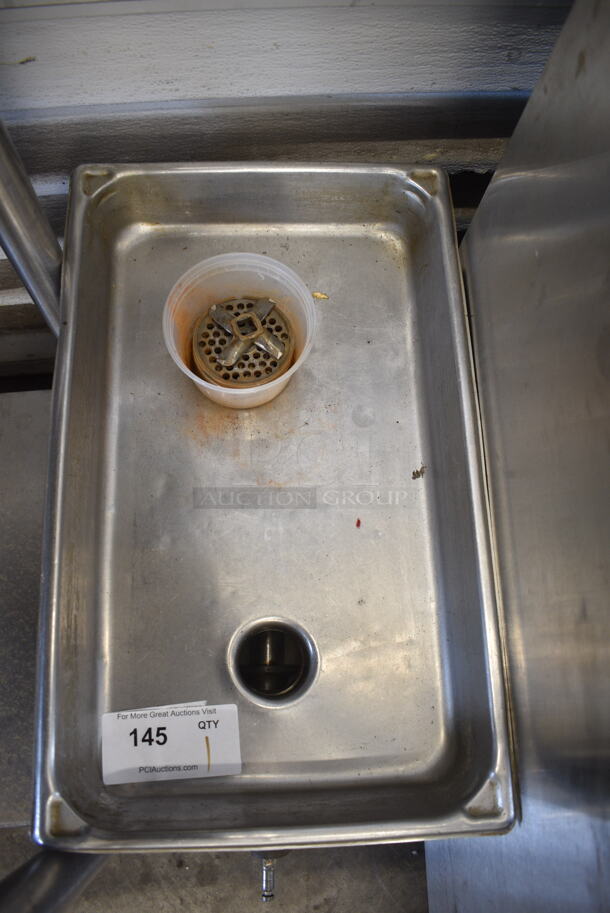 Biro 8-22 Stainless Steel Commercial Countertop Meat Grinder. Tested and Powers On But Parts Do Not Move
 - Image 3 of 9