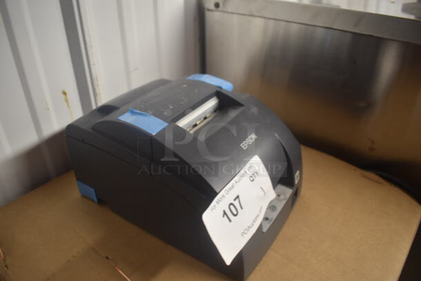 BRAND NEW! Epson M188D Black Receipt Printer. - Image 2 of 4