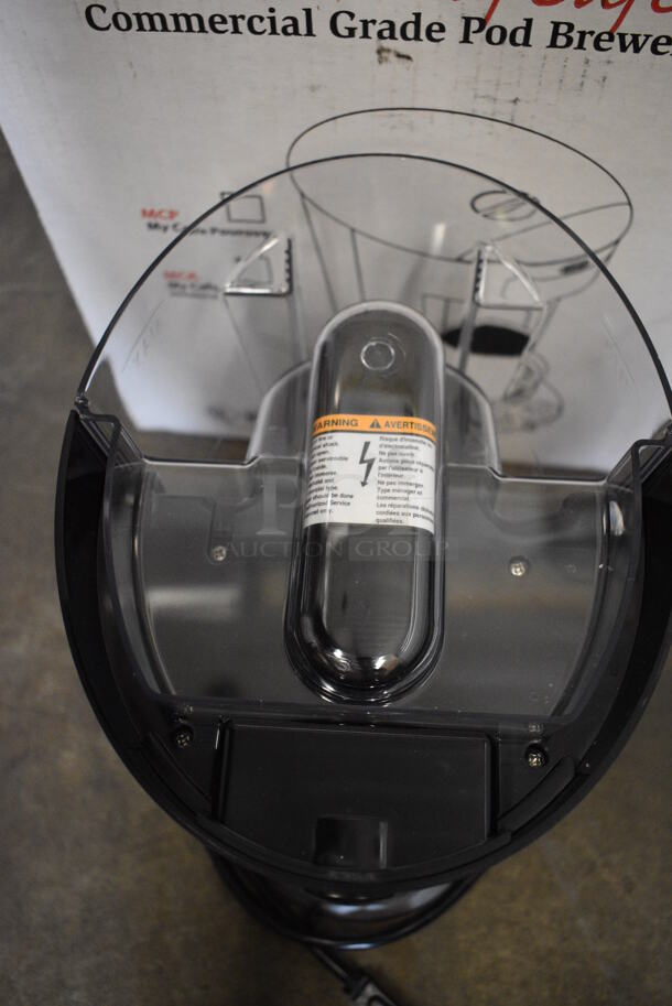 BRAND NEW IN BOX! Bunn Model MCP Metal Commercial Countertop Single Cop Pod Brewer. 120 Volts, 1 Phase. 8x11x12 - Image 6 of 8