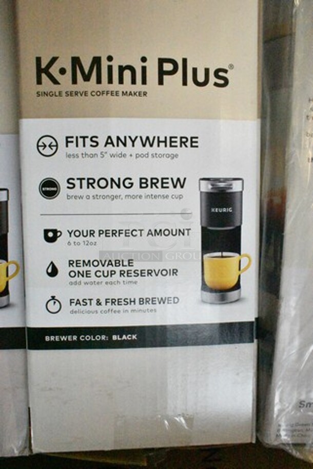 8 IN ORIGINAL BOX! Keurig K Mini Plus Single Cup Coffee Machine; Various Color. 8 Times Your Bid!  - Image 7 of 10