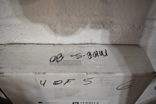 BRAND NEW SCRATCH AND DENT! Curtron M108-PR-4080 M Series 40" x 80" Polar Reinforced Step-In Refrigerator / Freezer Strip Door. May Be Missing Pieces.  - Image 5 of 5