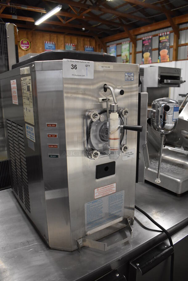 2015 Taylor 430-12 Stainless Steel Commercial Countertop Single Flavor Frozen Beverage Machine w/ Drink Mixer Attachment. 115 Volts, 1 Phase. 21x30x28 - Image 3 of 7