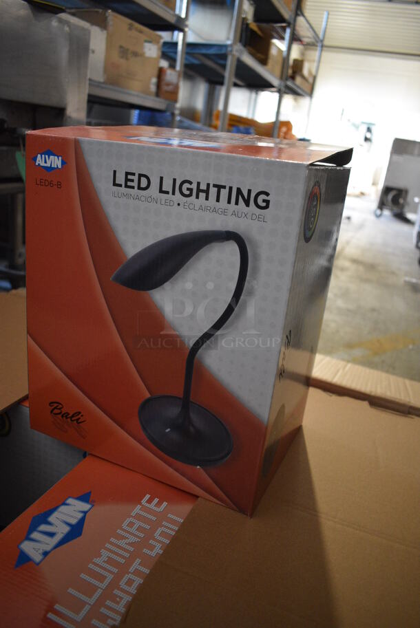 8 BRAND NEW IN BOX! Alvin LED6-B LED Lamps. 8 Times Your Bid! - Image 3 of 4