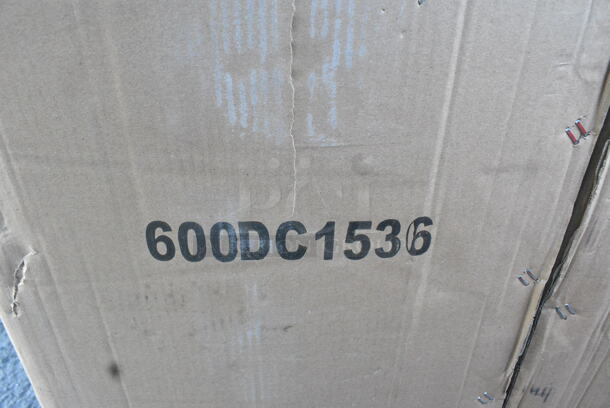 2 BRAND NEW SCRATCH AND DENT! Regency 600DC1536 15" x 36" 18 Gauge Type 304 Stainless Steel Dish Cabinet with Adjustable Midshelf. 2 Times Your Bid! May Be Missing Pieces.  - Image 4 of 5