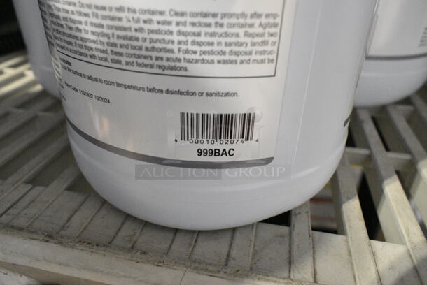4 BRAND NEW SCRATCH AND DENT! Items Including Noble Chemical 2.5 Gallon / 320 oz. Step & Shine Concentrated Floor Cleaner Jug and 3 Noble Chemical 1 Gallon / 128 oz. Bacti-Free Concentrated Third Sink Sanitizer. 4 Times Your Bid!  - Image 6 of 6