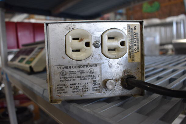 Powervar Model ABC150-11 Power Conditioner. 120 Volts, 1 Phase. 4.5x7x3.5 - Image 4 of 4
