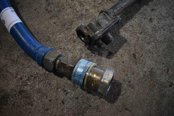 Blue Gas Hose. 42" - Image 3 of 3