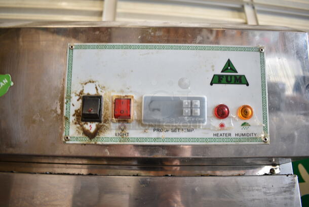 Fum Stainless Steel Commercial Single Door Reach In Heated Holding Cabinet. Cannot Test Due To Plug Style - Image 6 of 6