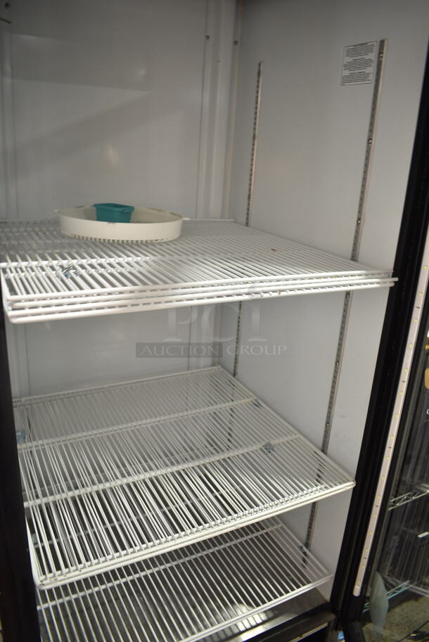 Criotec CFX-26 Metal Commercial Single Door Reach In Cooler Merchandiser w/ Poly Coated Racks. 115 Volts, 1 Phase. Tested and Powers On But Parts Do Not Move - Image 5 of 8