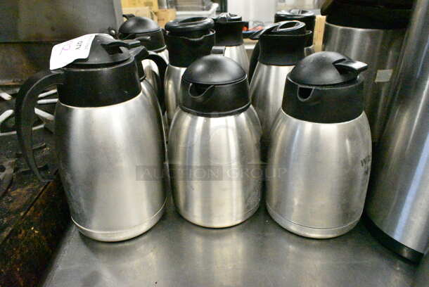 12 Stainless Steel Cream Pitchers. Including 8x6x10. 12 Times Your Bid!  - Image 3 of 10