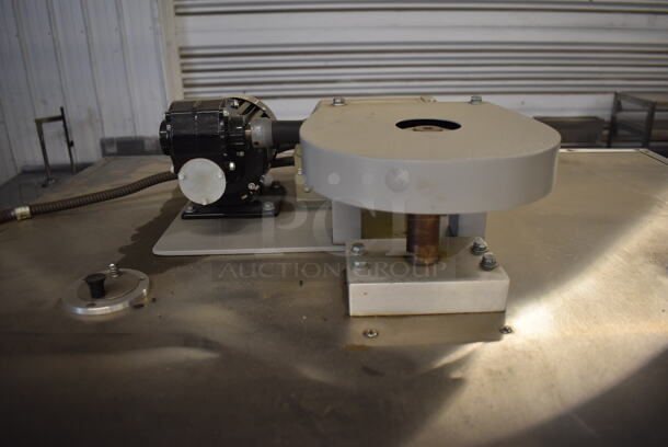 National Metal Commercial Floor Style Rotating Oven on Metal Legs. 51x45x66 - Image 11 of 12