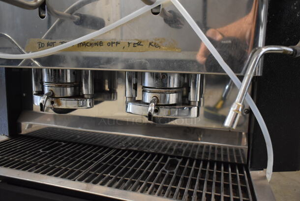 Stainless Steel Commercial Countertop 2 Group Espresso Machine w/ 2 Steam Wands. 250 Volts. - Image 7 of 8