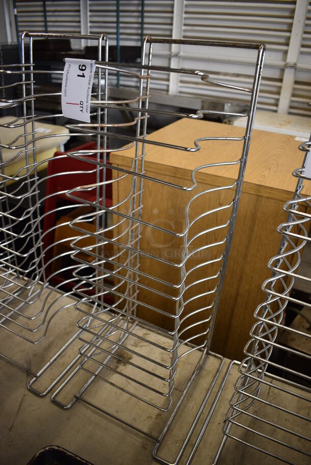 Metal Pizza Pan Rack. 12x12x28 - Image 2 of 3