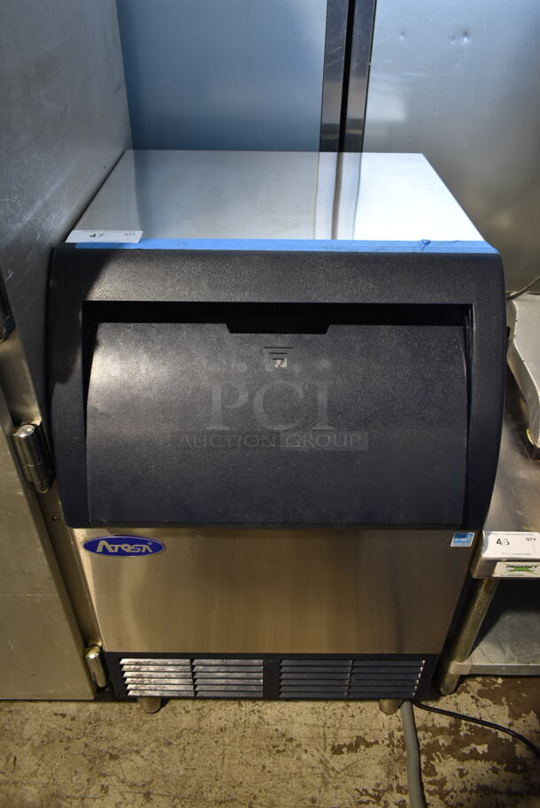2019 Atosa TR280-AP-161 Stainless Steel Commercial Undercounter Self Contained Ice Machine. 115 Volts, 1 Phase. 