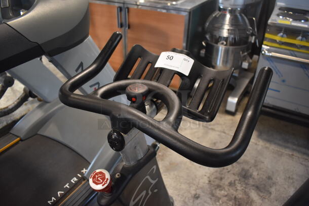 Spinner Metal Commercial Floor Style Stationary Exercise Bicycle. 18x48x44. Tested and Working! - Image 7 of 7