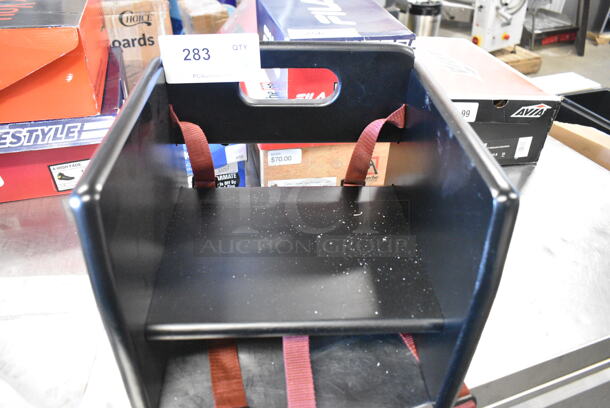 2 BRAND NEW SCRATCH AND DENT! Items Including Lancaster Table & Seating Wooden Booster Seat with Natural Finish and Lancaster Table & Seating Wooden Booster Seat with Black Finish. 2 Times Your Bid! - Image 2 of 5